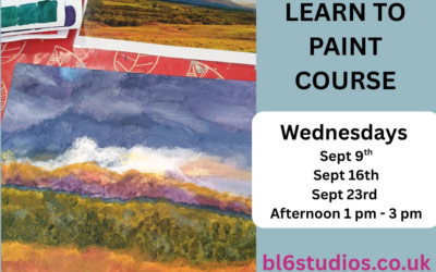Learn to Paint Course in September 2026